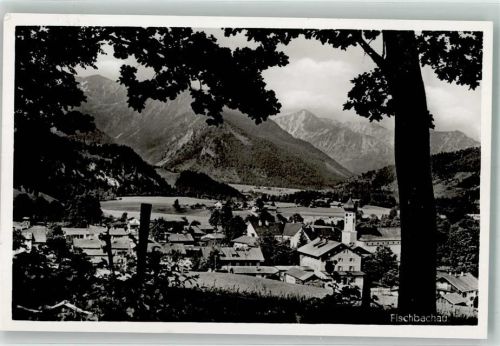 Fischbachau 1939 mit Kirche St. Martin Fotograf Baumann