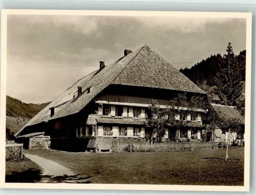 Menzenschwand Das älteste Schwarzwaldhaus des Ortes
