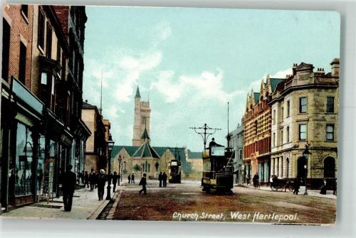 Hartlepool Straßenbahn Church Street