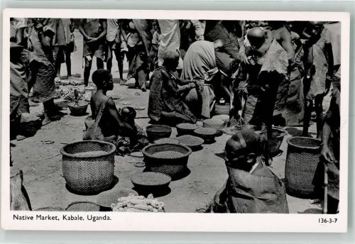 Kampala Marktszene Tracht