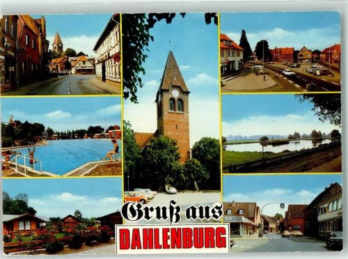 Dahlenburg St.-Johannes-Kirche Schwimmbad Kleingartensiedlung