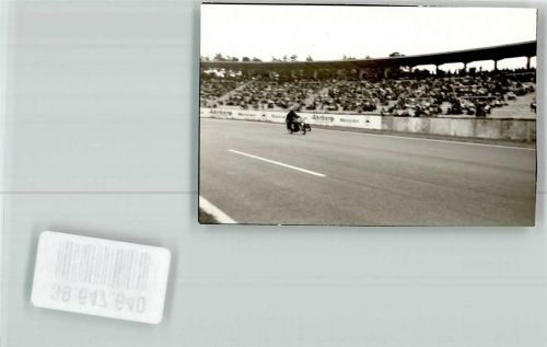 Hockenheim Rennszene beim Motorradrennen auf dem Hockenheimring Foto Orginal aus Archiv eines Ansichtskartenverlags Ort handschriftlich