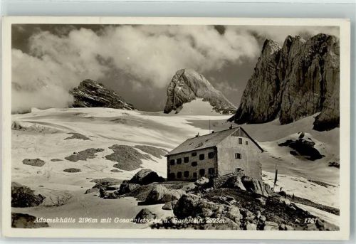 Adamekhütte Gosaagletscher Dachstein Hüttenstempel