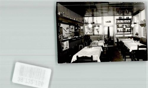 Schwalenberg Hotel Berggarten Gaststube Foto Original aus Archiv eines Ansichtskartenverlags Ort handschriftlich