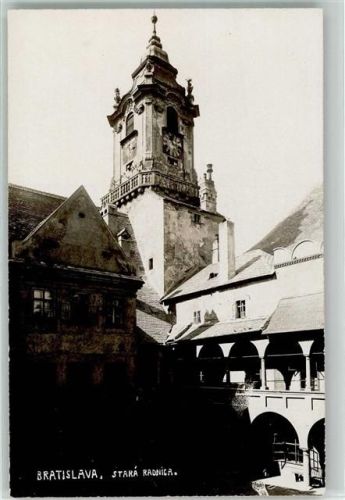 Bratislava Foto AK Altes Rathaus