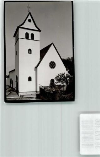 79379 W7840 Niederweiler , Markgräflerl FOTO KEINE AK Kirche Foto Original aus Archiv eines Ansichtskartenverlags
