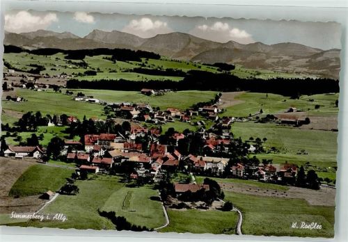 Simmerberg Fliegeraufnahme Foto W. Roeßler