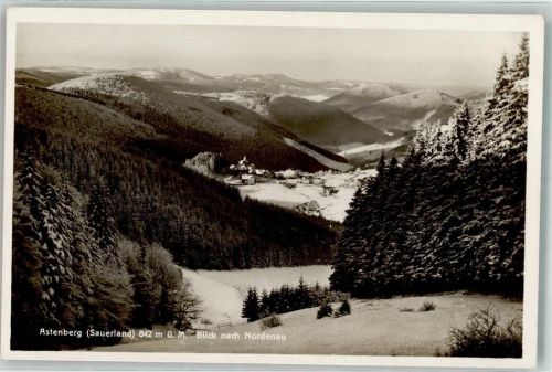Nordenau mit Kirche St. Hubertus Verlag Grobbel Nr. 3417