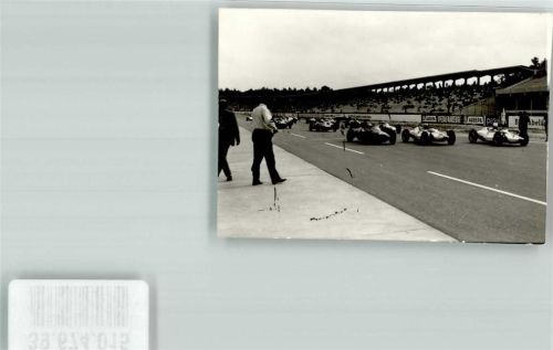 Hockenheim Motodrom Auto Ort handschriftlich Foto Original aus Archiv eines Ansichtskartenverlags