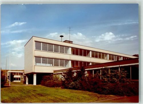 Hermannstein Schule Ort handschriftlich Foto Original aus Archiv eines Ansichtskartenverlags