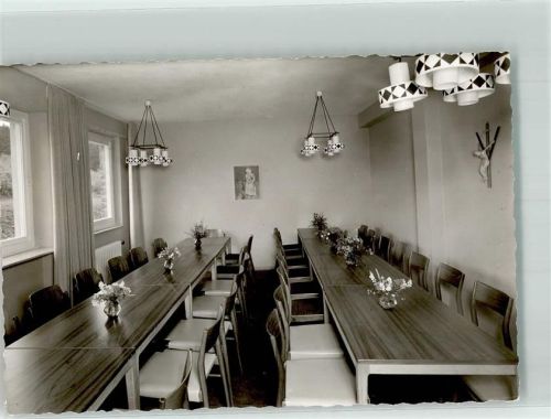 Rahrbach Foto Original aus Archiv eines Ansichtskartenverlags Josef Gockeln Ferienheim Ort handschriftlich