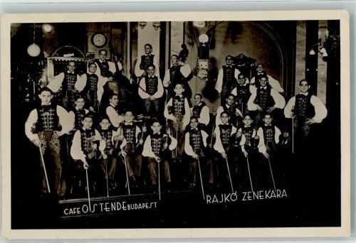 Ostende Tracht Musikorchester Cafe Budapest