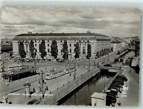Göteborg Postamt Straßenbahn Drottningtorget