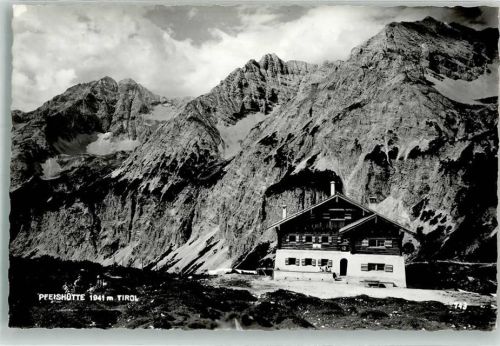 Pfeishütte 1957 Hüttenstempel