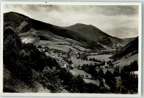Obersimonswald Obertalstraße Foto Original aus Archiv eines Ansichtskartenverlags Ort handschriftlich