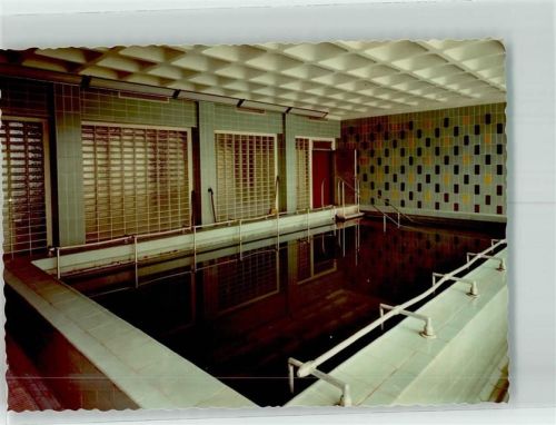 Bad Abbach Sanatorium Schwimmbad Ort handschriftlich Foto Original aus Archiv eines Ansichtskartenverlags