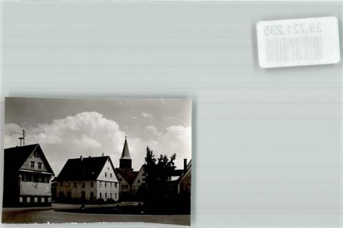 Feldstetten Ort handschrifrlich Foto Original aus Archiv eines Ansichtskartenverlags
