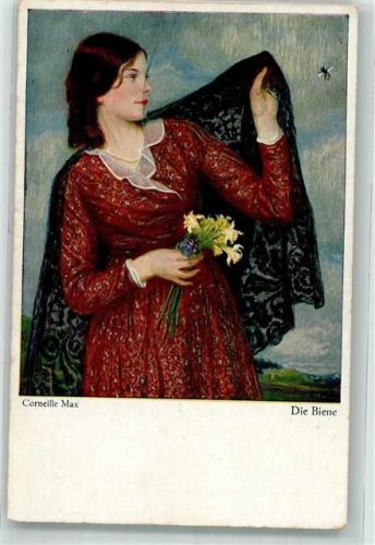 Primus Nr. 5063 Die Biene Kunst-Kenner-Karte Max, Corneille Künstlerkarte
