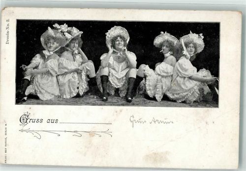 Frauen Hutmode Verlag Max Marcus Dessin No. 2