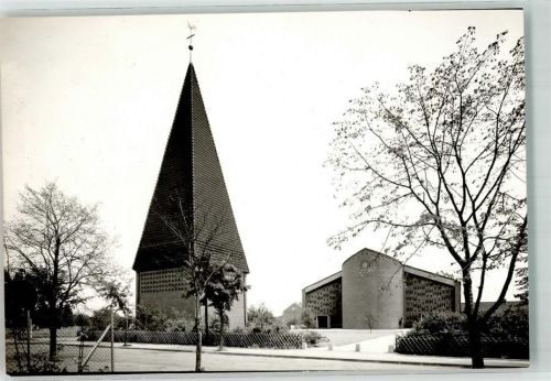 Waltrop Kirche Ort handschriftlich Foto Original aus Archiv eines Ansichtskartenverlags