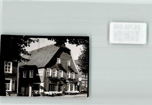 Olpe Gasthaus Gasthof Sauerland Foto Original aus Archiv eines Ansichtskartenverlags Ort handschriftlich