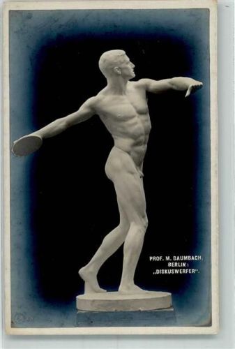 Nr. 57 Sport Diskuswerfer Von Prof. Baumbach