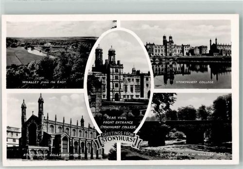 Manchester Foto AK Stonyhurst College Kirche