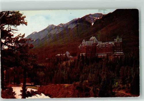 Calgary 1953 Banf Springs Hotel Luftpost