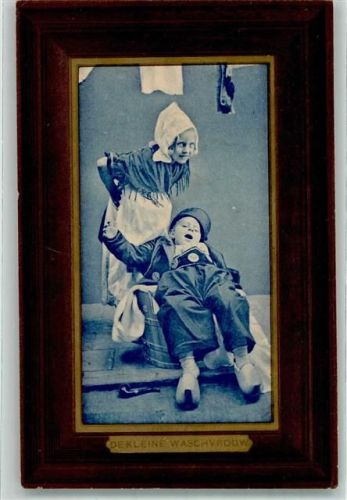 1908 Tracht die kleine Waschfrauen