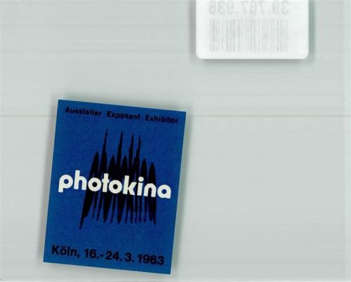 Köln Deutz 105 Photokina Aussteller Exposant Exhibitor 1963