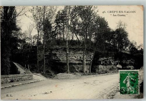 Crepy-en-Valois Briefmarke Bildseite