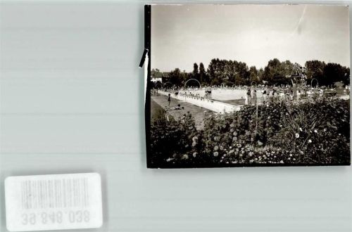 75417 W7130 Mühlacker FOTO KEINE AK Schwimmbad Ort handschriftlich Foto Original aus Archiv eines Ansichtskartenverlags