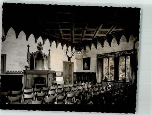 Waldleiningen Schloss Ort handschriftlich Foto Original aus Archiv eines Ansichtskartenverlags