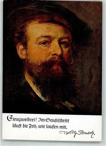 Bildnisfolge Deutsche Männer Deutsche Worte Faximile Bildkarte