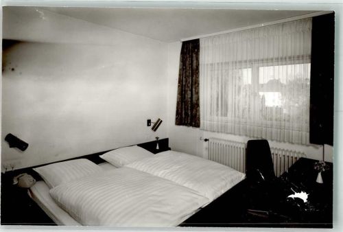 Obertshausen Hotel Ort handschriftlich Foto Original aus Archiv eines Ansichtskartenverlags