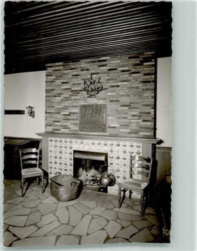 Salzbergen Hotel Vehring Ort handschriftlich Foto Original aus Archiv eines Ansichtskartenverlags
