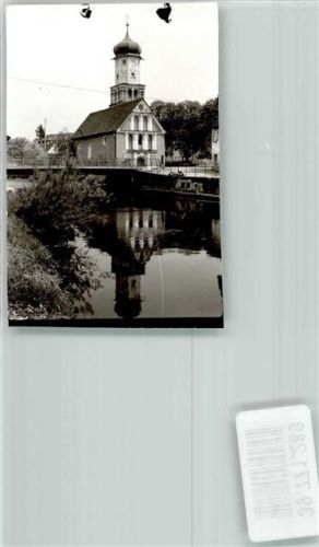 Meßkirch Kirche Ort handschriftlich Foto Original aus Archiv eines Ansichtskartenverlags