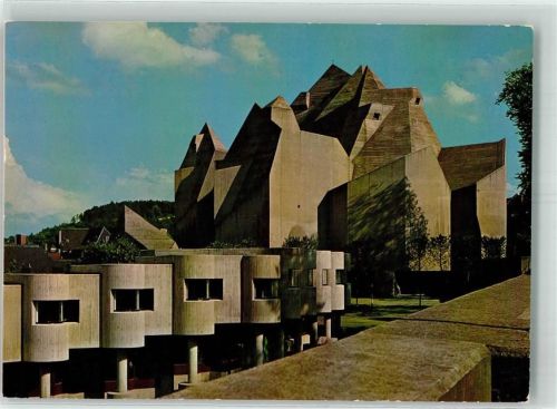 Velbert Neue Wallfahrtskirche Neviges Böhm, G. Prof. Architektur