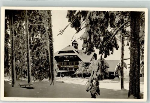 Baiersbronn Winter Kurhaus Kniebis-Lamm