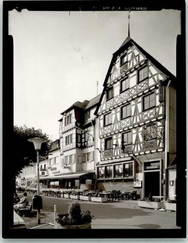 Niederbreisig Rhein-Ufer-Hotel Foto Original aus Archiv eines Ansichtskartenverlags Ort handschriftlich