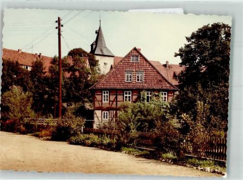 Freden mit St. Laurentius Kirche Foto Original aus Archiv eines Ansichtskartenverlags Ort handschriftlich