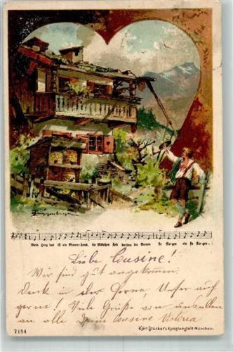 sign. Guggenberger Lied Verlag Stücker Nr.7154