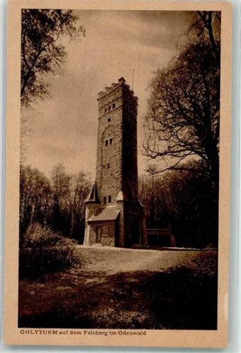 Felsberg Aussichtsturm Ohlyturm