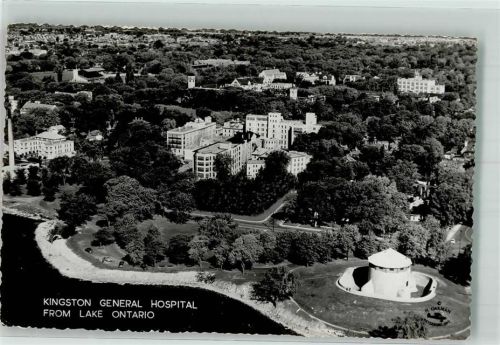 Kingston 1957 Fliegeraufnahme Krankenhaus Luftpost Nachgebühr