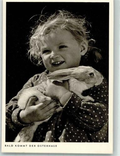 Werbung Photo-Porst Kind Kaninchen