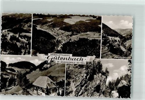 Gütenbach Schwarzwaldhaus Weisser