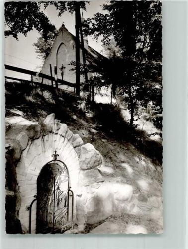 Süchteln Irmgardis Kapelle m. Brunnen Ort handschriftlich Foto Original aus Archiv eines Ansichtskartenverlags