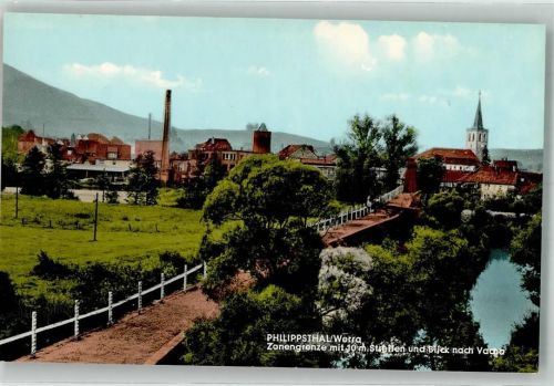 Vacha Zonengrenze bei Philippsthal mit der Johanneskirche