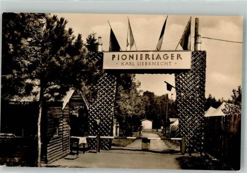 Zwickau Pionierlager Karl Liebrecht Lagereingang