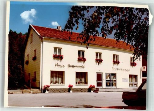Achslach Pension Ort handschriftlich Foto Original aus Archiv eines Ansichtskartenverlags